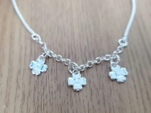 Tobillera hojas de trebol