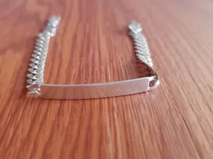 Guillo con Placa de Plata 925 6MM | Joyería Fina y Personalizada