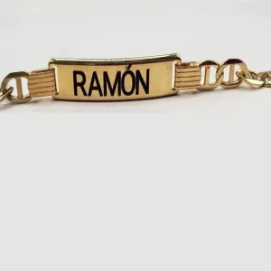 Guillo con baño de Oro 14k