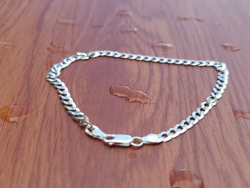 Guillo de mano o pies de mujer plata 925 5MM isquierda