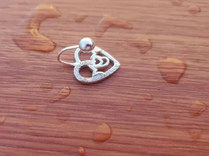 Piercing de ombligo de Corazon