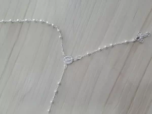 Rosario de plata 925