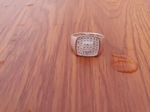 Anillo Plata925 Piedras Centro